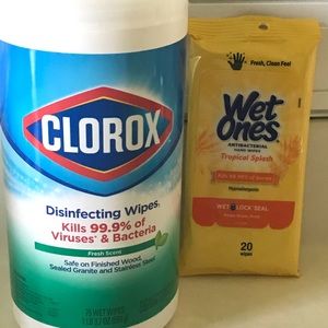 Cleaning Bundle Package & Wet Ones